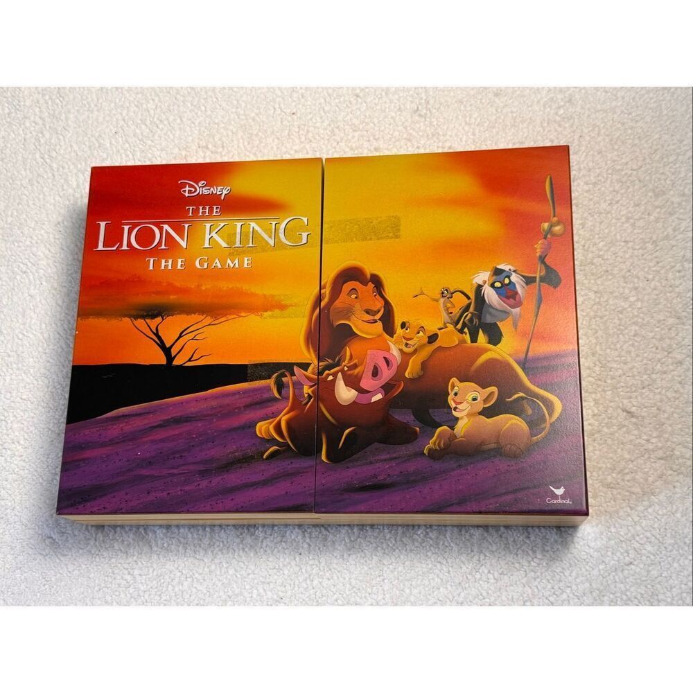 Disney The Lion King Board Game/Wood Retro Edition